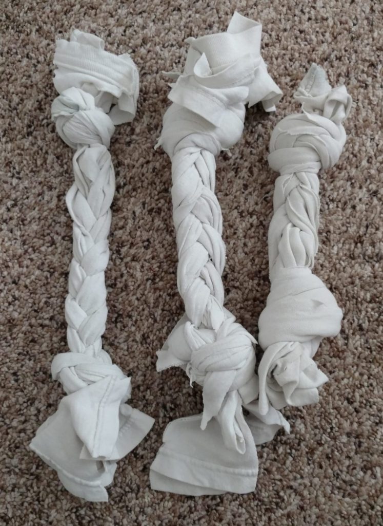 DIY Dog Toys How To Make Dog Toys Out of Shirts No Sew Upcycle