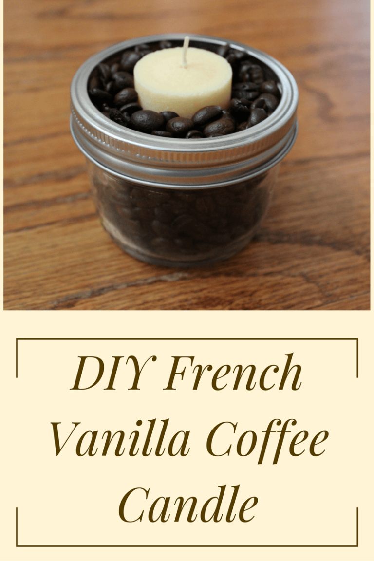 French Vanilla Coffee Bean Candle DIY: Easy to Make and Smells Great!