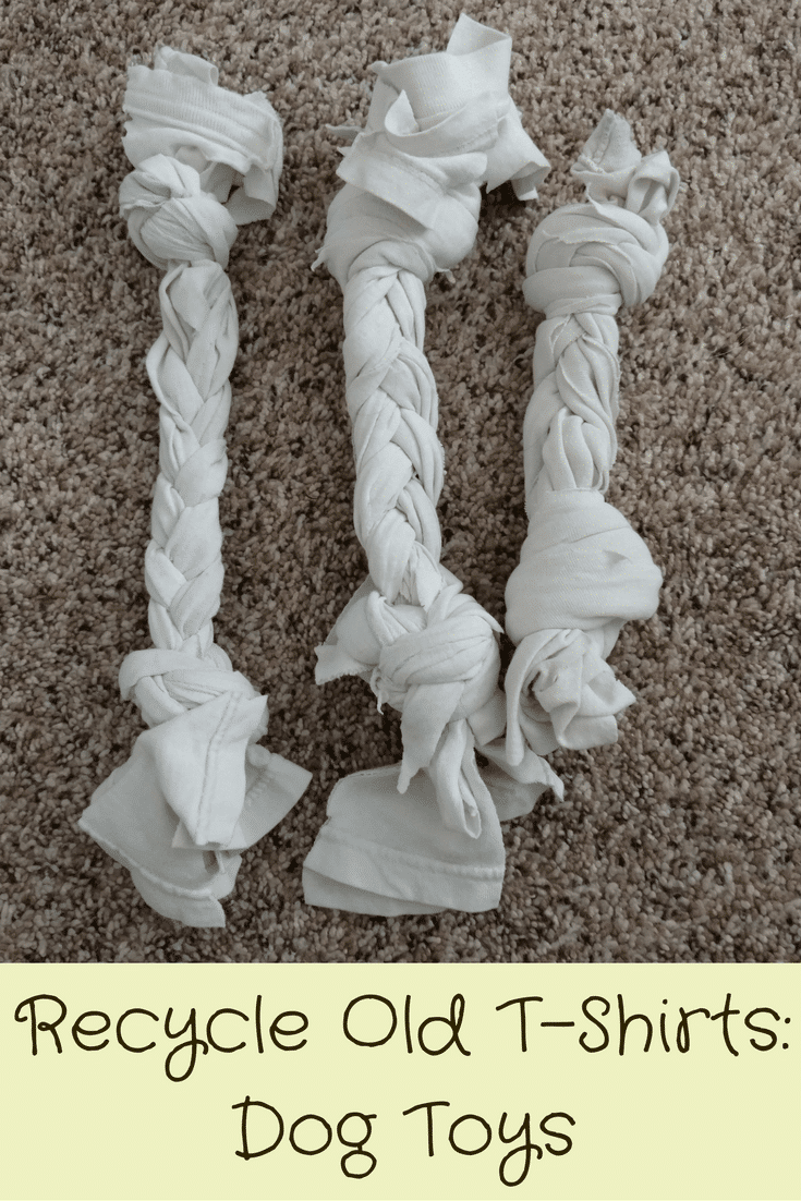 DIY Dog Toys – How To Make Dog Toys Out of Shirts – No Sew Upcycle