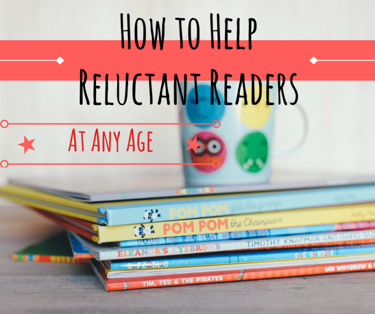 Reluctant Readers: Tips to Help And Books To Encourage Reading