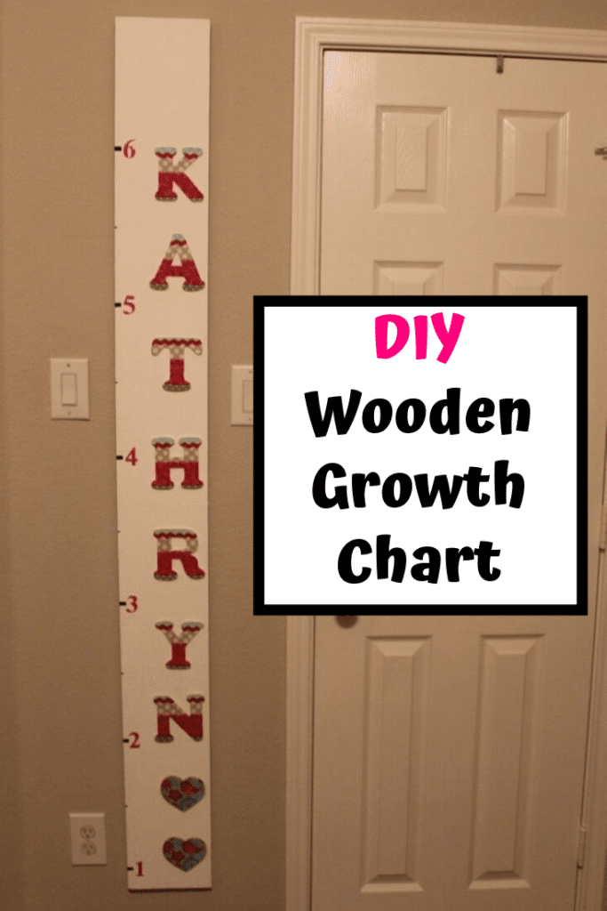 DIY Wooden Growth Chart