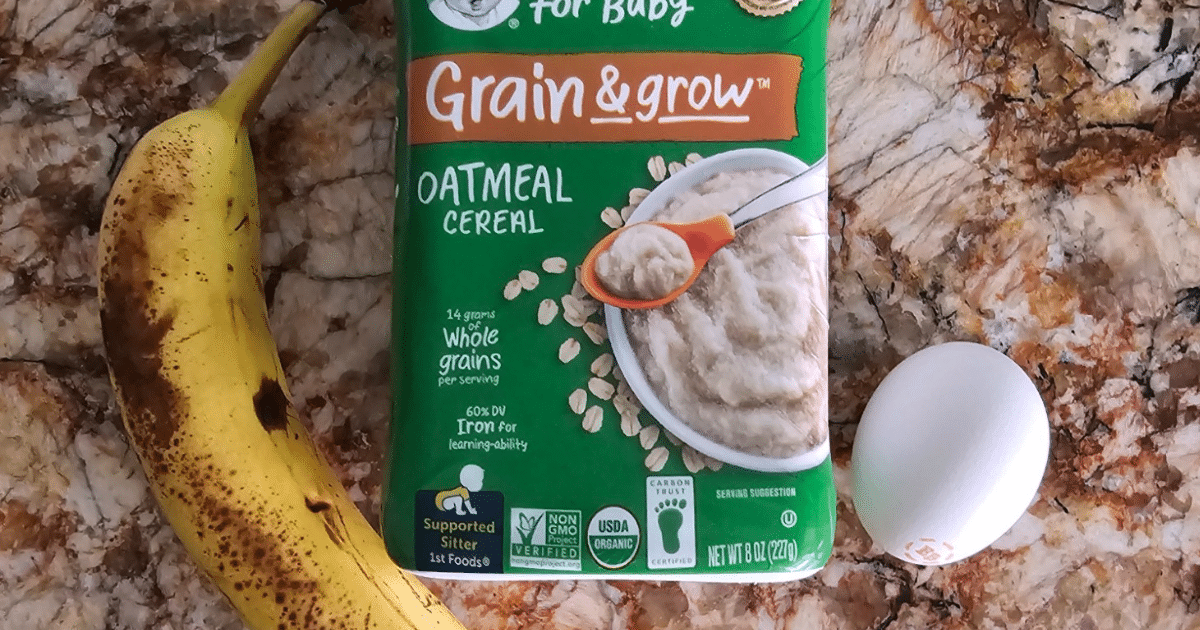 Baby Cereal Pancakes Easy ThreeIngredient Banana & Egg Pancakes