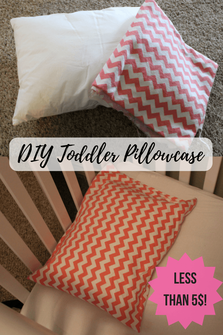 DIY toddler pillowcase