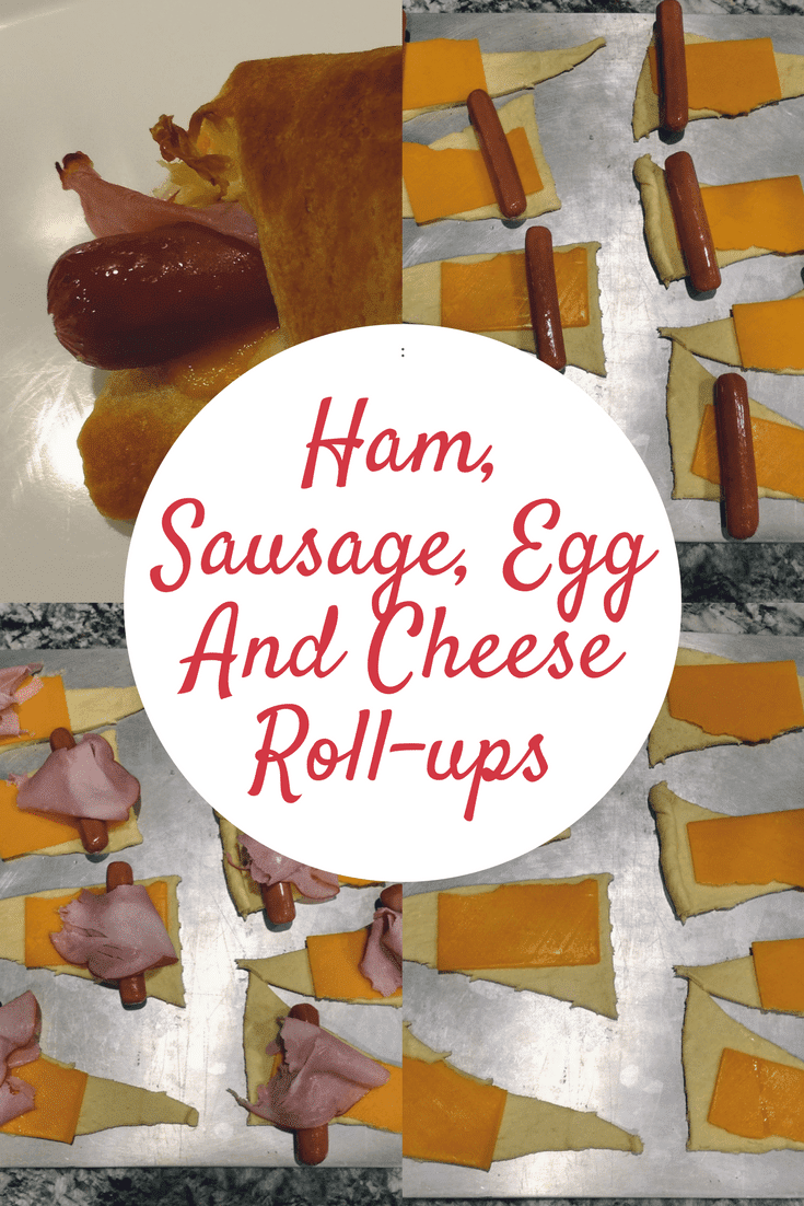 Ham, Sausage, Egg And Cheese Crescent Rolls – Easy Breakfast Idea