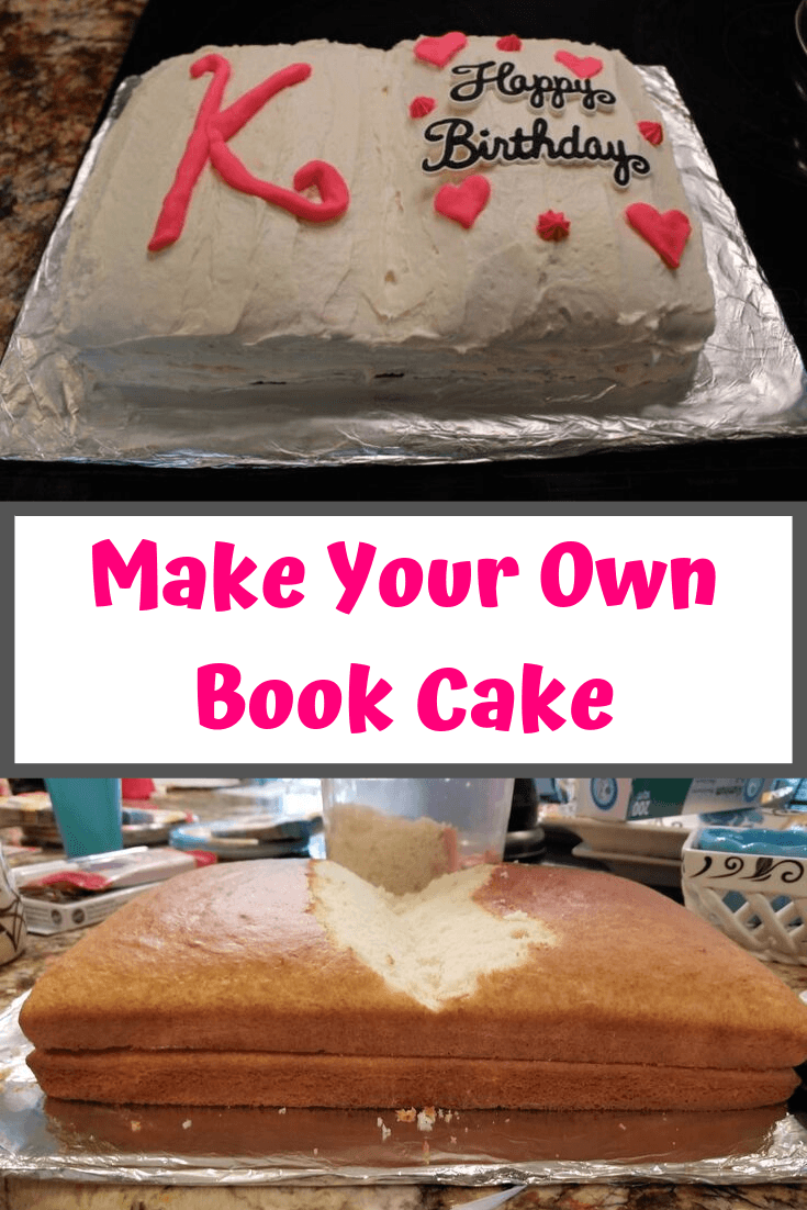 make your own book cake!