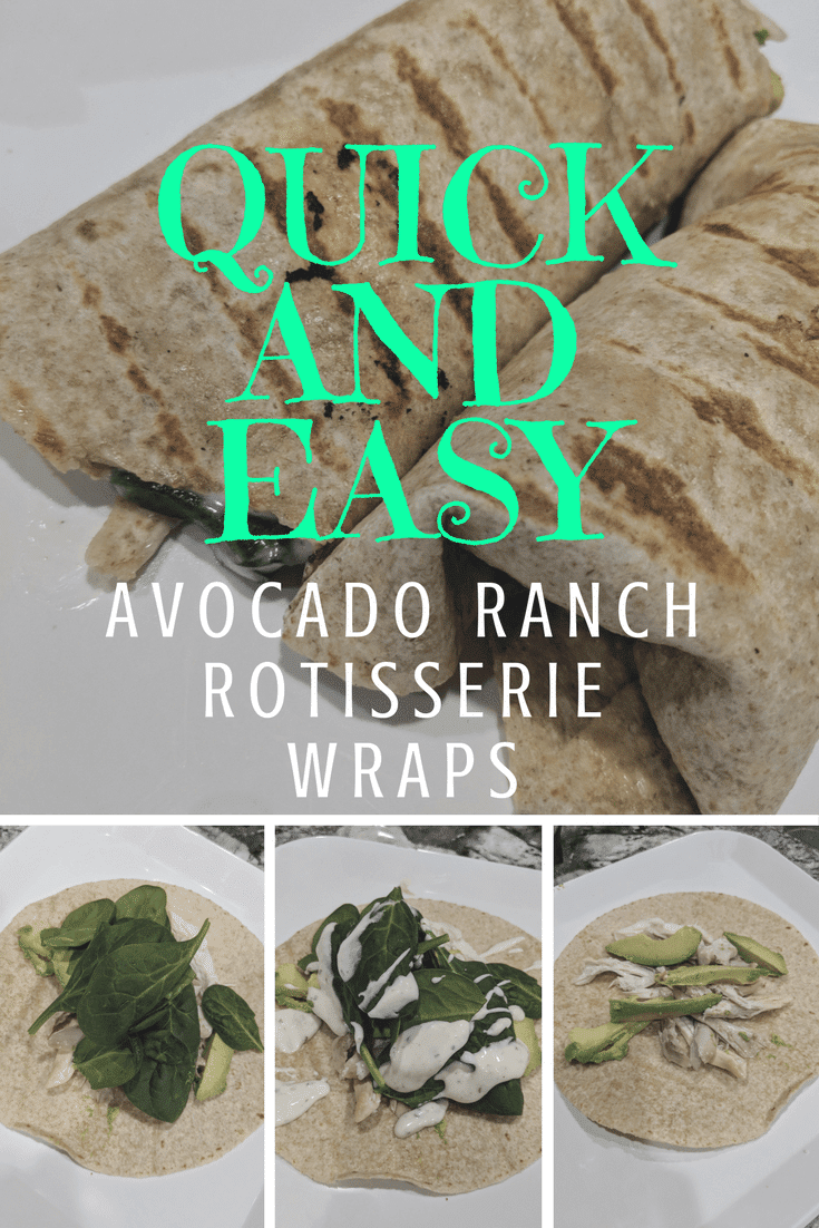 Rotisserie Chicken Wraps With Avocado – Easy Weeknight Meal