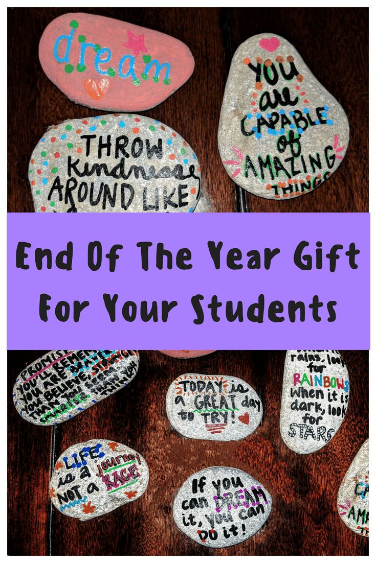 End Of The Year Gift Idea – From Teacher to Students