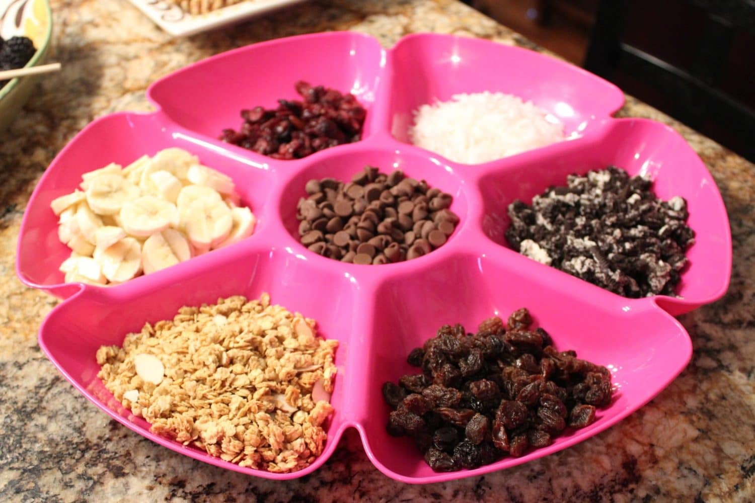 Build Your Own Yogurt Parfait Bar Party Ideas + Free Printable!