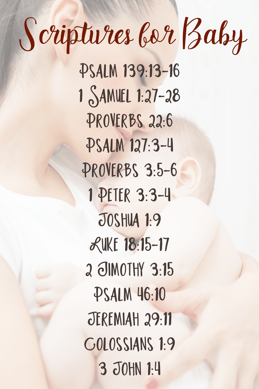 scriptures for babies