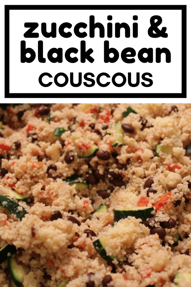 Zucchini and Black Bean Couscous – Easy Weeknight Meal Idea!