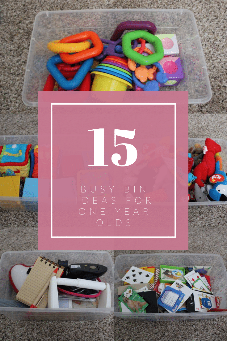 busy bin ideas for one year olds