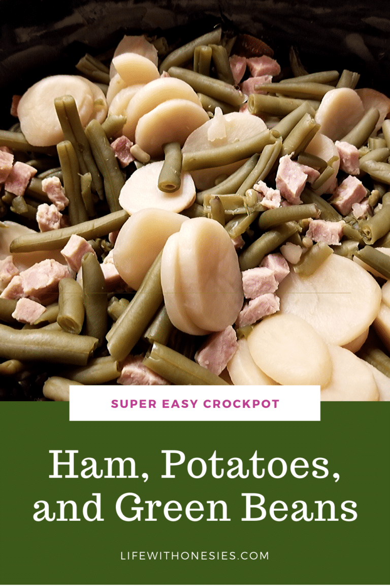 Ham, Green Beans, and Potatoes Crockpot Meal